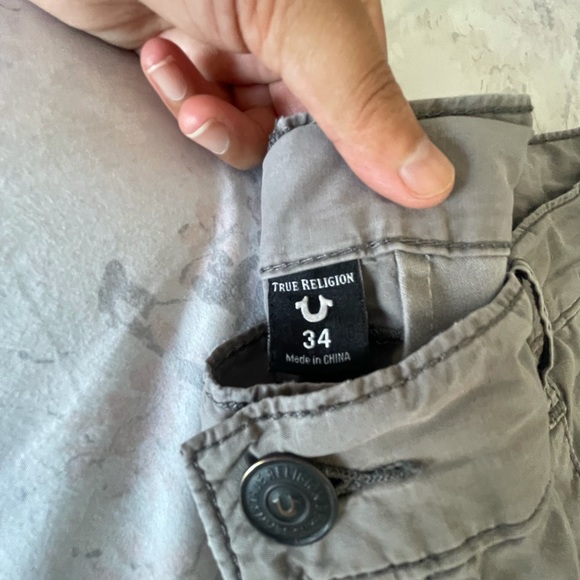 True religion men’s cargo pant - Picture 3 of 9